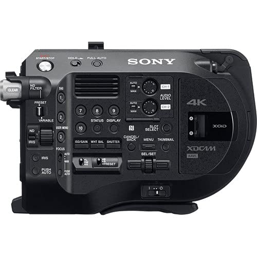 Sony PXW-FS7M2 XDCAM Super 35 Professional 4K Camcorder with 120GB Memory Card, Carrying Bag, Tripod, LED Light, Headphones, Microphone & External Monitor (Renewed) - Perfect for Documentary Filmmaking, Broadcast Production & Professional Videography
