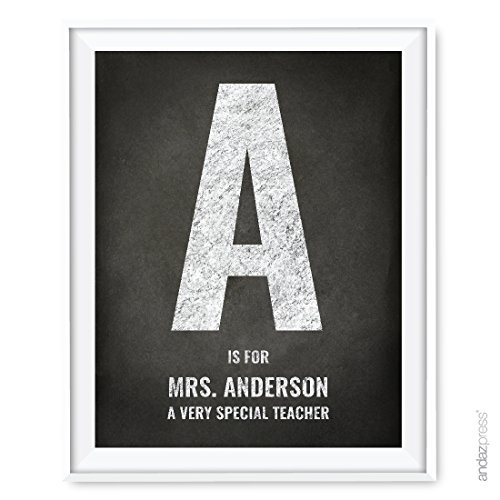 A for Mrs. Anderson Custom