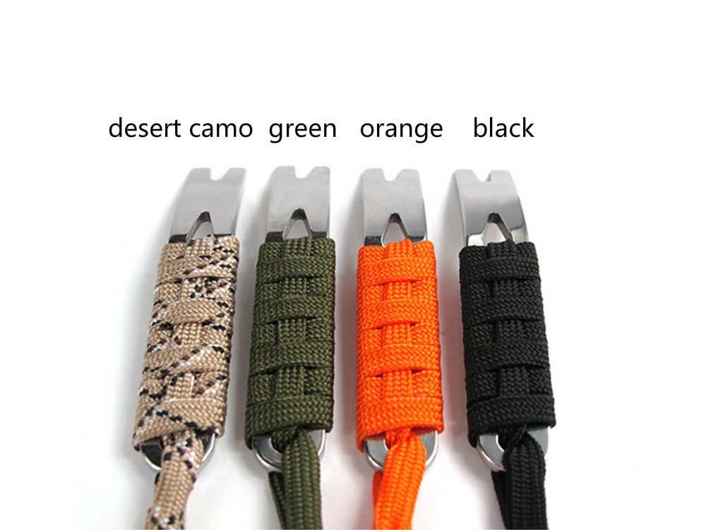 4PCS Stainless Steel Mini Pry Bar Set - Multi-Purpose EDC Tools for Camping & Survival