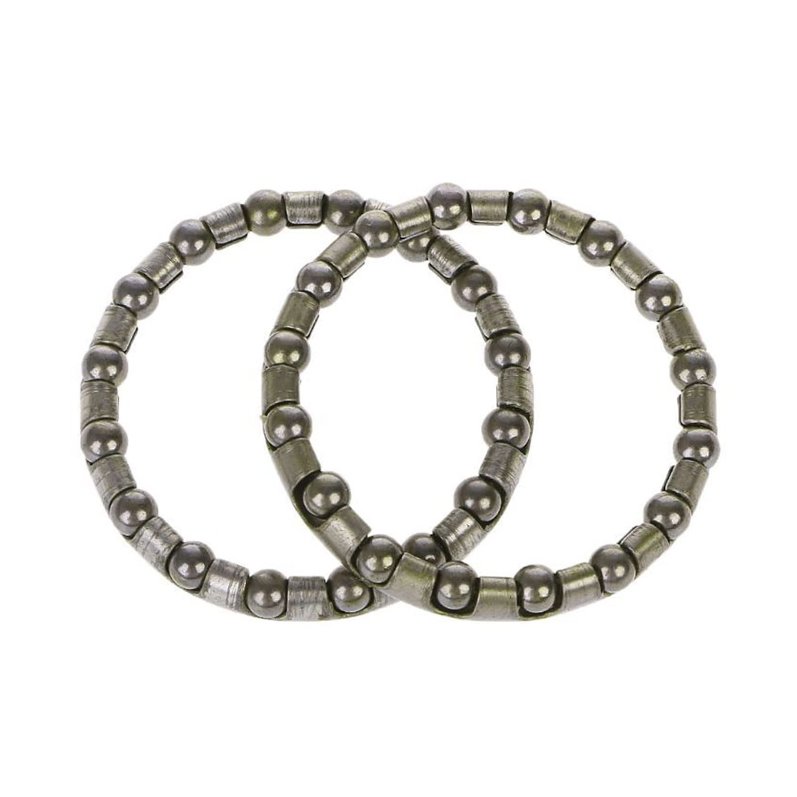 YINGJUN 2-Piece 25-40mm Bicycle Headset Bearings Set - Steel Retainer Replacement for MTB & Road Bike Maintenance - Perfect for Cycling Repairs & DIY Upgrades