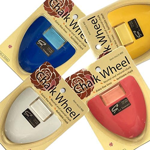 YEQIN Blue Chalk Wheel Fabric Marker - Tailor's Chalk for DIY Sewing & Quilting - Perfect for Fabric Marking, Pattern Tracing & Garment Alterations