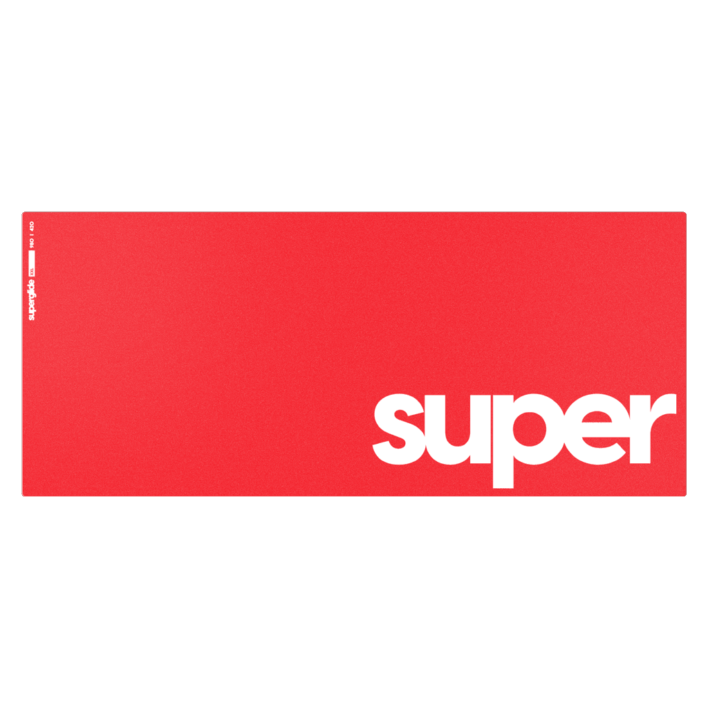 Superglide Glass Mousepad - Ultra Smooth Gaming Surface for Precision Control - Perfect for Esports, FPS, and Office Use
