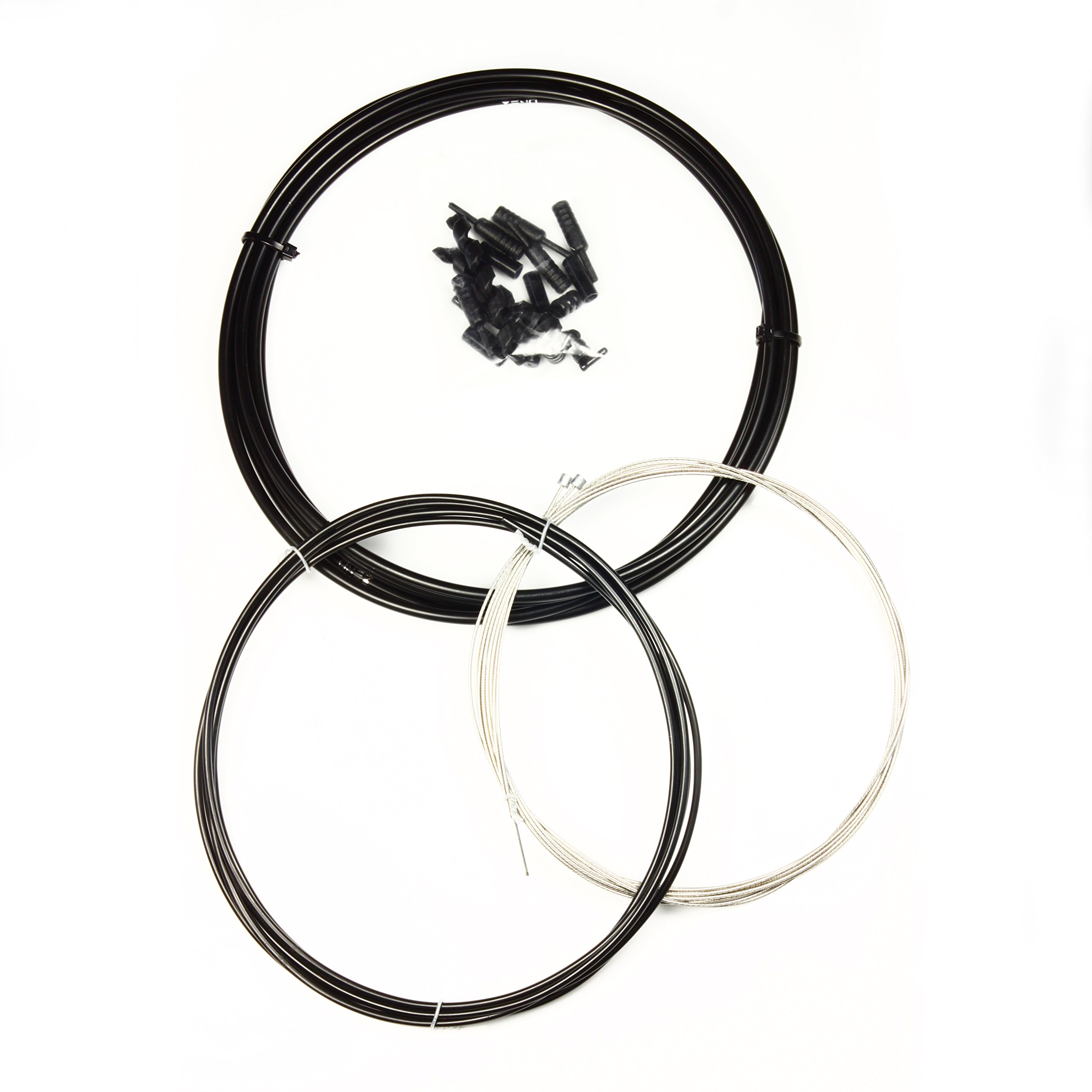 Universal Bicycle Shifter & Derailleur Cable Kit - Compatible with Mountain Bikes and Road Bikes - Smooth Gear Shifting for Cycling Enthusiasts