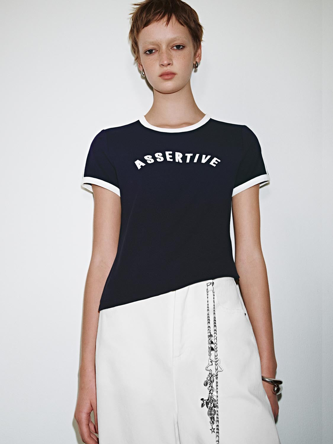 Cropped Short Sleeve T-Shirts for Women - Trendy Casual Summer Tees - Perfect for Streetwear, Beach Outfits & Everyday Wear