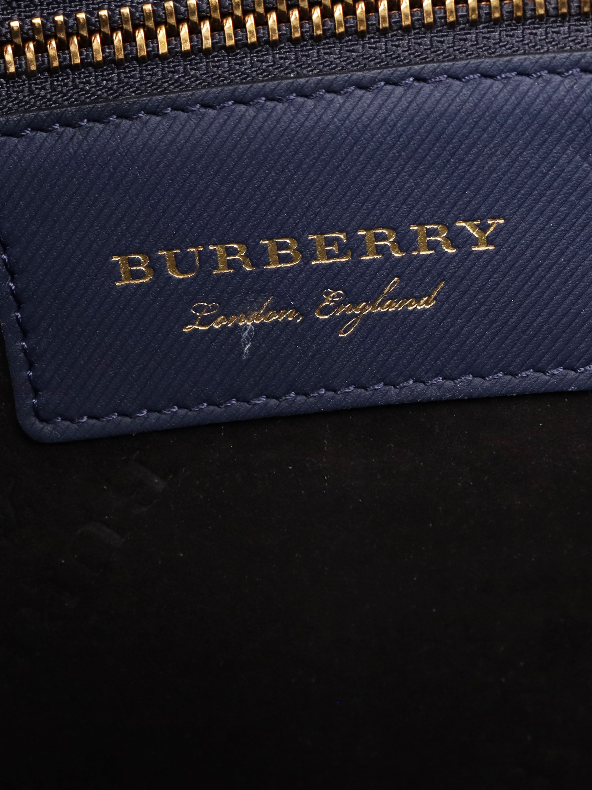 Burberry Blue Leather Top Handle Handbag for Women | Luxury Designer Shoulder Bag & Crossbody Purse | Perfect for Work, Travel, and Evening Events