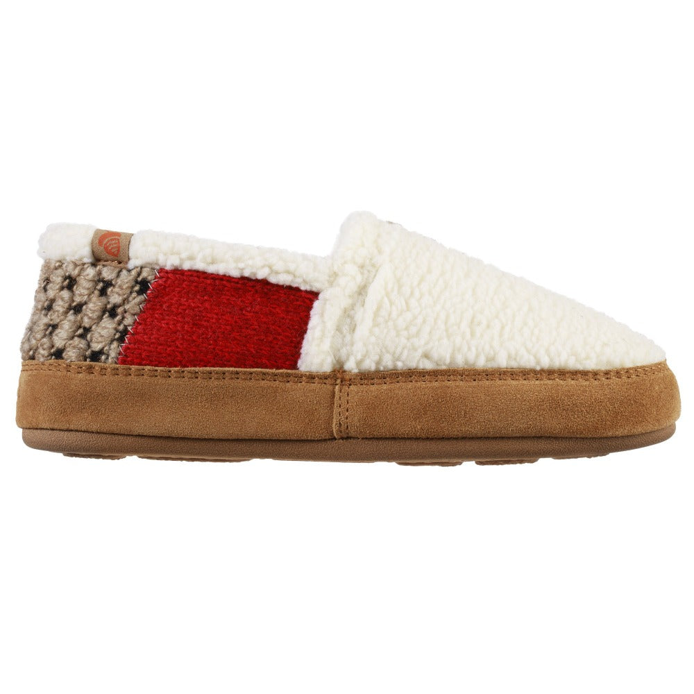 Eco-Friendly Women's Upcycled Meadow Moc Slippers with Cloud Cushion® Comfort - Cozy House Shoes for Relaxing at Home & Lounging
