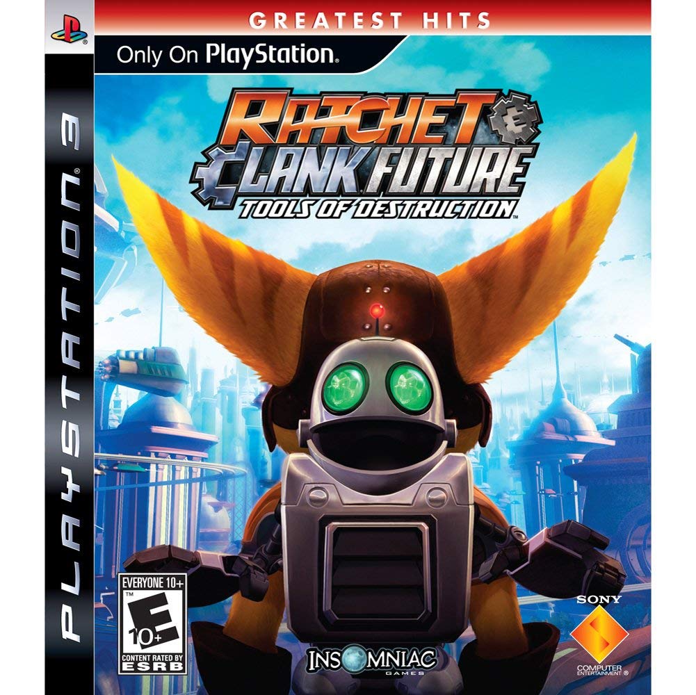 Ratchet & Clank Future: Tools of Destruction - PS3 Game (Renewed/Refurbished) | Action-Adventure Platformer for PlayStation 3 | Perfect for Solo Gaming & Collectors