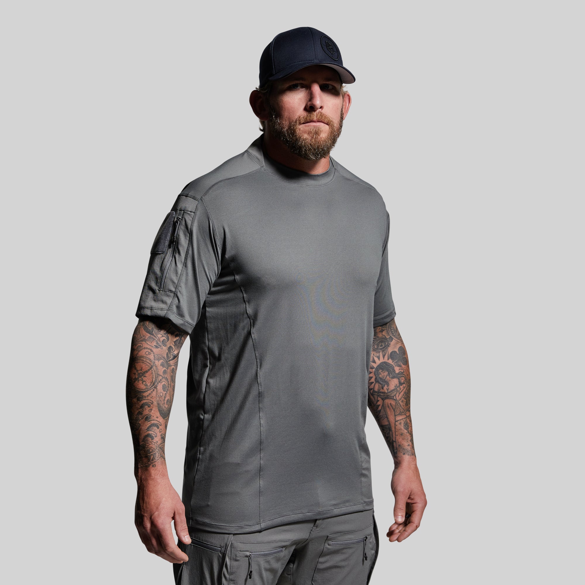 Op Top (Wolf Grey) - Premium Comfort Wear for Men & Women | Perfect for Gym, Yoga, Running & Casual Outfits