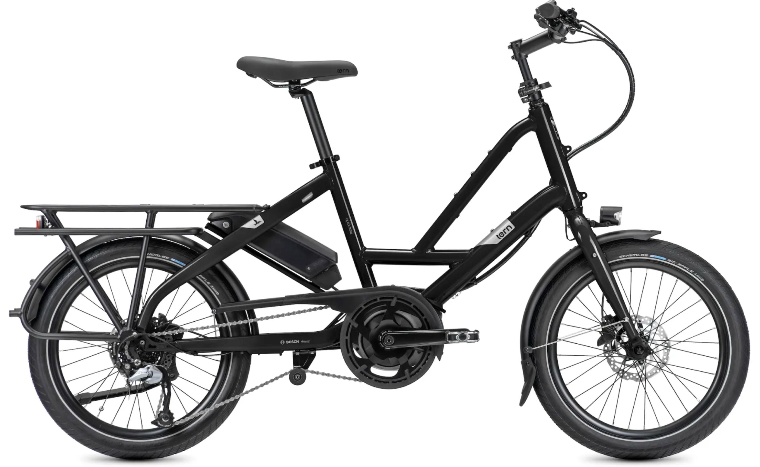 Tern Quick Haul D8 Folding Electric Bike - Compact & Powerful Commuter E-Bike for Urban Riders | Perfect for City Commuting, Campus Travel & Adventure Trips
