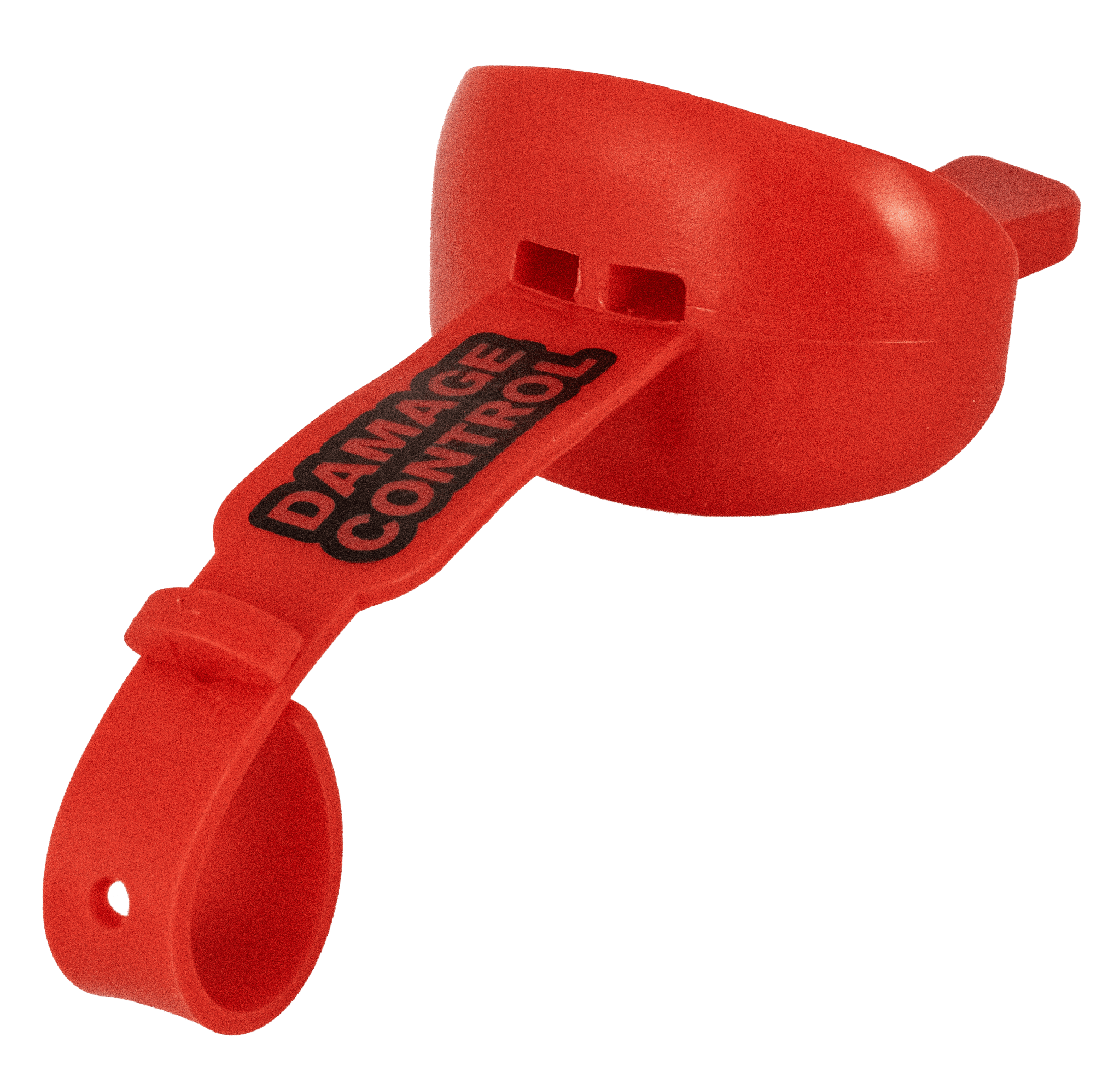 Red Lip Guard with Permanent Strap - Comfortable Mouth Protector for Sports, Martial Arts & Dental Protection - Ideal for Boxing, MMA & Teeth Grinding Prevention