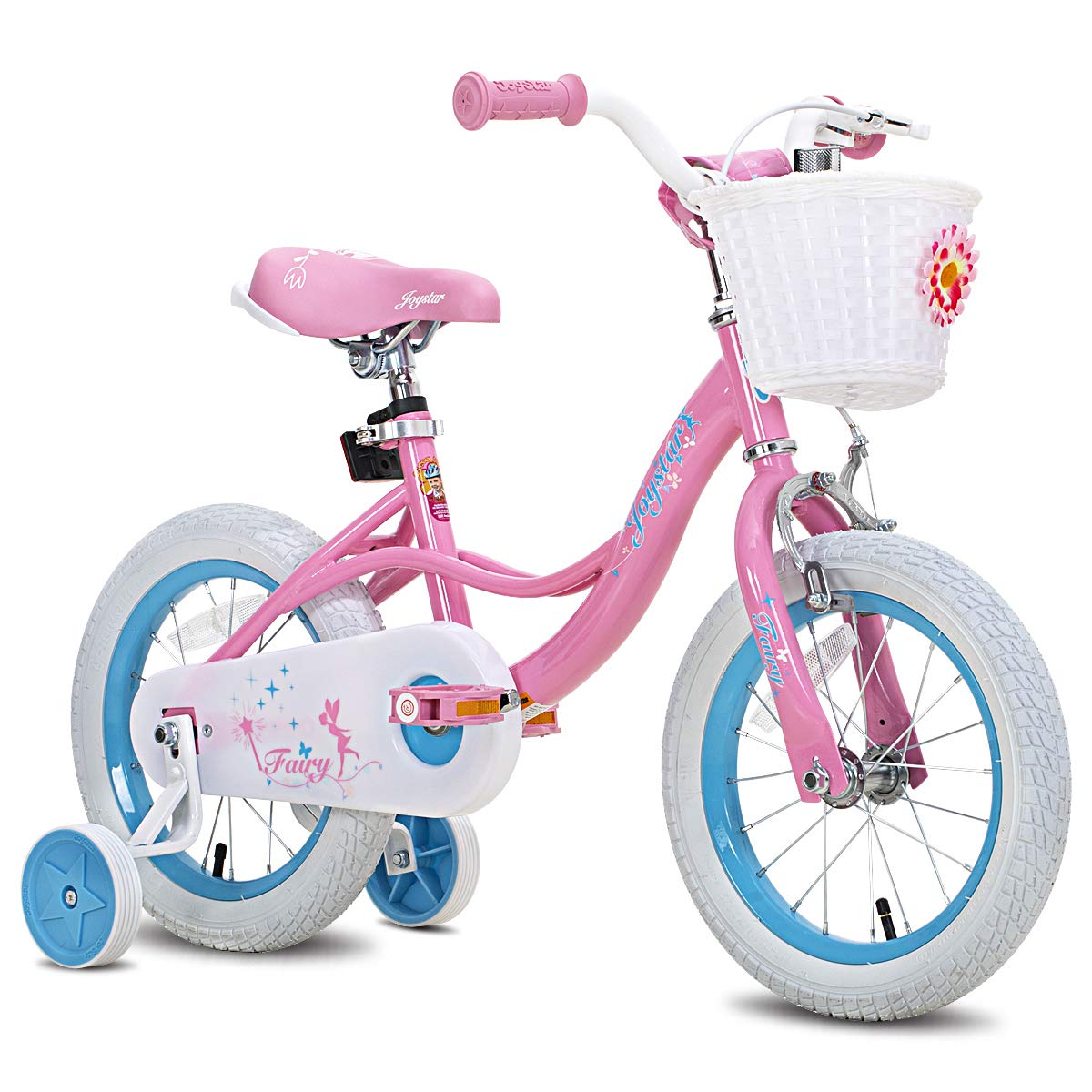 JOYSTAR 12-18 Inch Fairy Girls Bike for Toddlers & Kids Ages 2-9 Years - Training Wheels Included | Perfect for Outdoor Play, Park Rides & Learning to Cycle