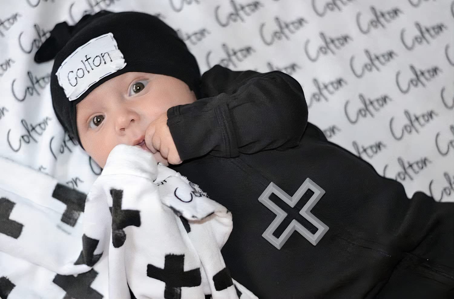 Personalized Baby Blankets for Newborns - Custom Name Blankets for Boys & Girls, Soft & Cozy Baby Gift with Embroidery - Perfect for Nursery, Christening, Birthday & Baby Showers