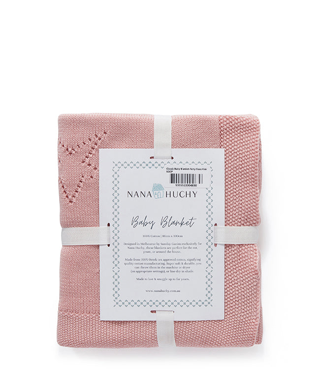Personalized Baby Blanket - Soft Star Pink Blanket for Newborns & Infants | Perfect for Nursery, Gift Giving & Photo Shoots