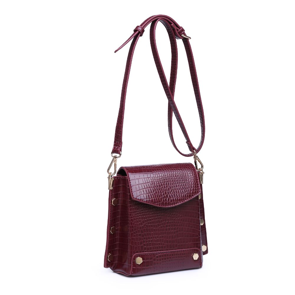 Taylor Croc Embossed Leather Crossbody Bag for Women - Stylish & Durable Handbag for Everyday Use, Travel, and Date Nights