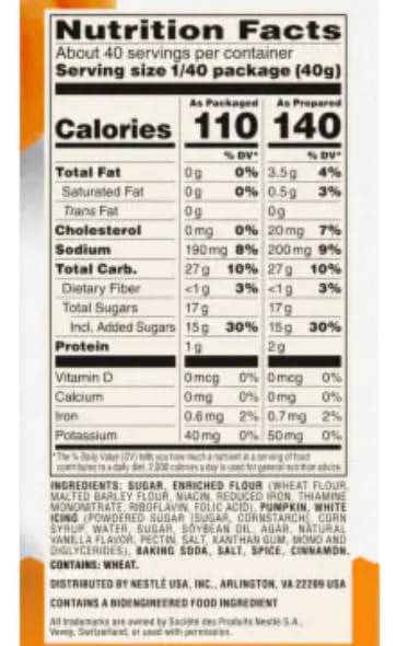 Liby's Pure Pumpkin Baking Mix - Fall Pumpkin Bread, Muffin & Scone Mix (57.75oz, 2 Pack) | Makes 4 Loaves | Perfect for Holiday Baking, Thanksgiving Desserts & Autumn Treats