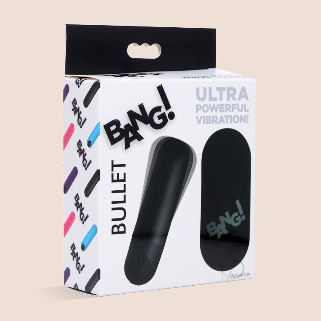 Bang! Powerful Rechargeable Vibrating Bullet with Wireless Remote Control - Perfect for Couples, Solo Play & Sensual Massage