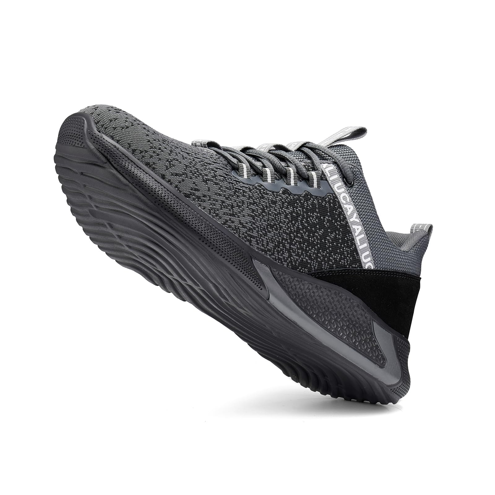 UCAYALI Steel Toe Work Shoes for Men & Women - Breathable Lightweight Safety Sneakers with Mesh Construction - Perfect for Construction, Warehouse & Industrial Work