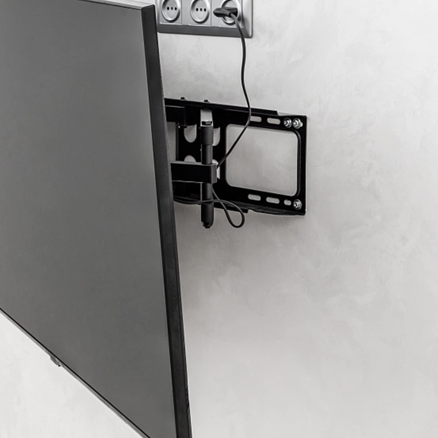 Universal TV Mounting Hardware Kit - 37 Pieces TV Mounting Screws (M4/M5/M6/M8) with Spacers & Washers - Compatible with All TV Wall Brackets & TV Stands - Perfect for Home Theater Setup & Office TV Installation
