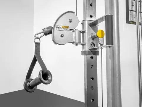 BodyKore MX1161 Dual Adjustable Pulley System - Home Gym Functional Trainer for Strength Training & Fitness Workouts - Perfect for Small Spaces & Full-Body Exercises