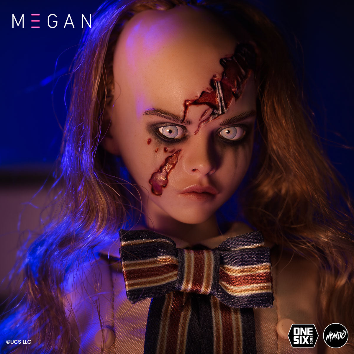 M3gan 1/6 Scale Collectible Action Figure - Highly Detailed Movie Replica for Display & Collection - Perfect for Horror Fans & Pop Culture Enthusiasts