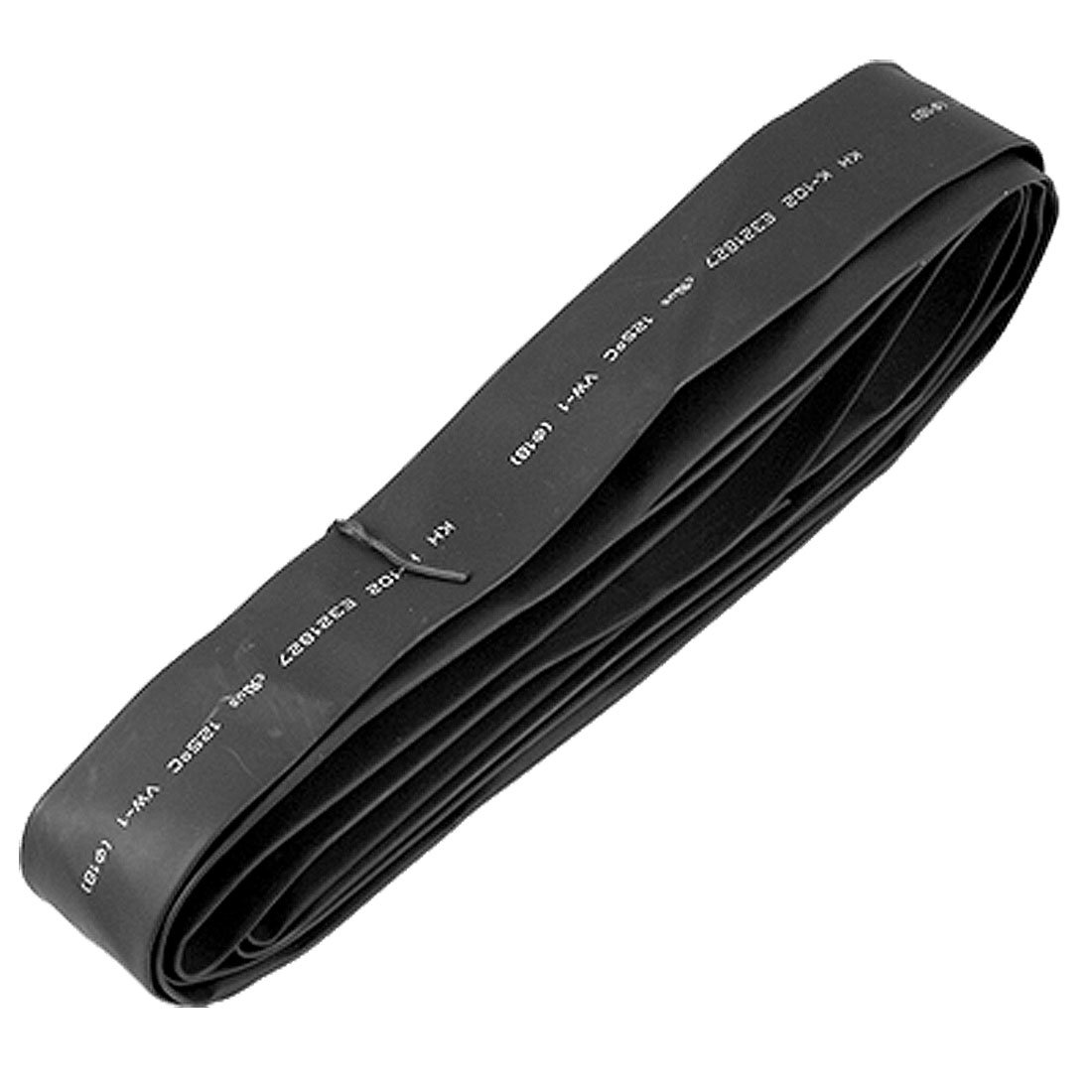 uxcell 18mm Black Heat Shrink Tubing - 3 Meter Length for Wire Insulation, Cable Protection & DIY Electrical Projects