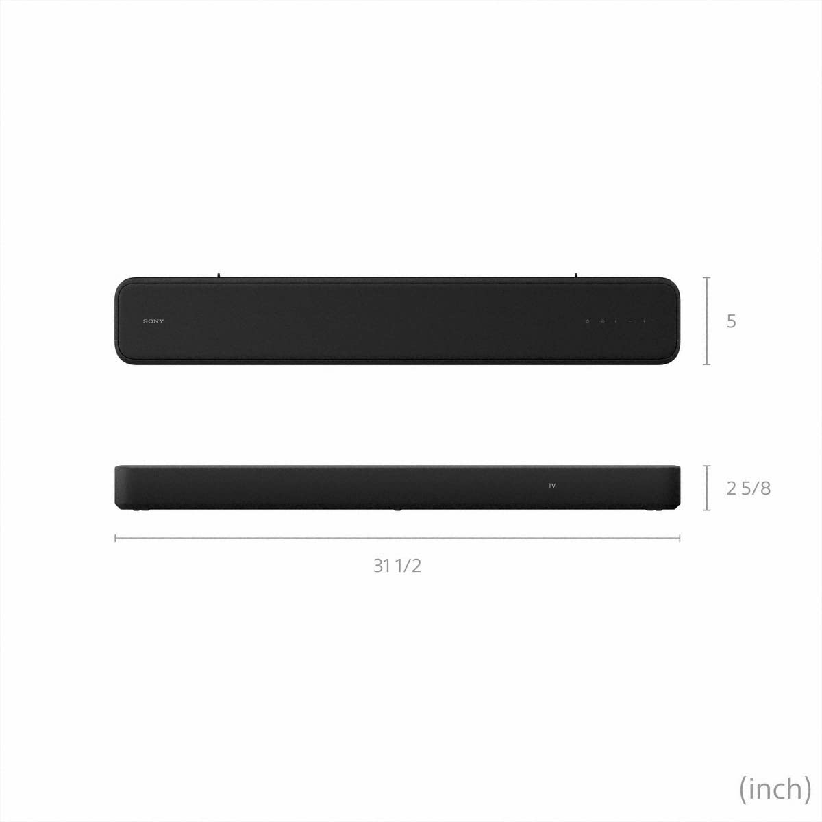 Sony HT-S2000 Compact 3.1 Channel Dolby Atmos Sound Bar with Wireless Subwoofer - Premium Home Theater Audio for Movies, Music & Gaming