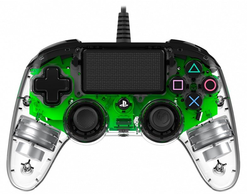 Nacon Compact Wireless Gaming Controller with LED Illumination - Ergonomic Design for PC, PS4, PS5 & Switch Gaming Sessions