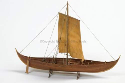 Billings Boats 1:25 Scale Roar Ege Wooden Hull Model Ship Kit - DIY Wooden Boat Building Kit for Adults, Collectors & Hobbyists - Perfect for Home Decor, Office Display & Nautical Gift