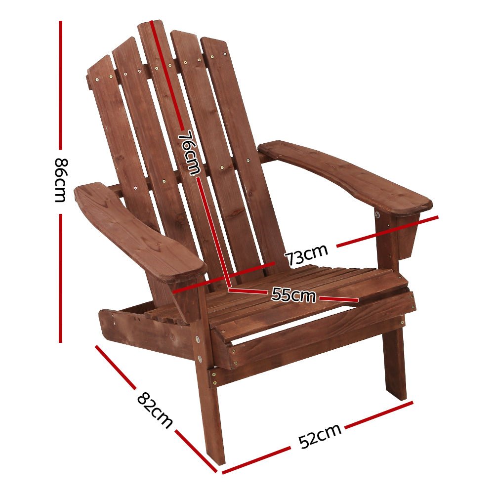 **Adirondack Outdoor Chairs - Solid Wood Beach & Patio Furniture for Garden, Backyard, or Poolside Relaxation**    (场景补充: Perfect for beach vacations, lakeside lounging, or backyard BBQs)