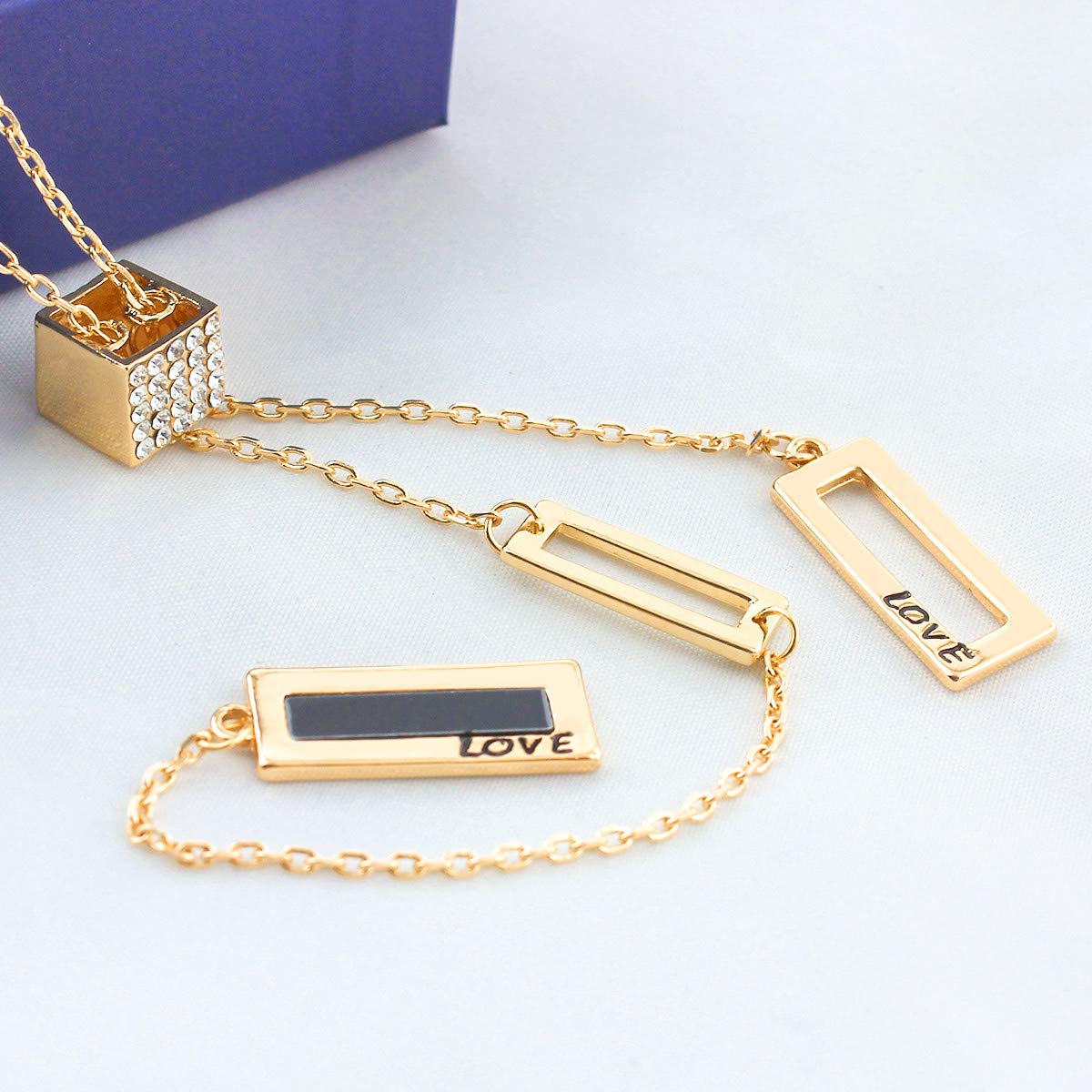 Elegant Long Sweater Chain Necklace for Women - Gold/Silver Pendant Necklace Jewelry for Wedding, Evening Party, Winter Outfits & Dressy Occasions | Charm Necklace Gift for Her | Fashion Accessories for Date Night, Office Wear & Holiday Outfits