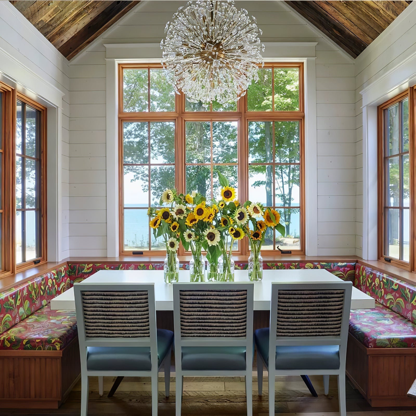 Dickinson Chandelier - Elegant Crystal Ceiling Light Fixture for Dining Room, Living Room & Bedroom | Modern Home Lighting Decor