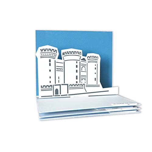 Handmade Napoli Pop-Up Postcard Collection - Scenic Views & Paper Voices - Compact Travel Souvenir for Italy Lovers - Perfect for Gifts, Scrapbooking & Home Decor