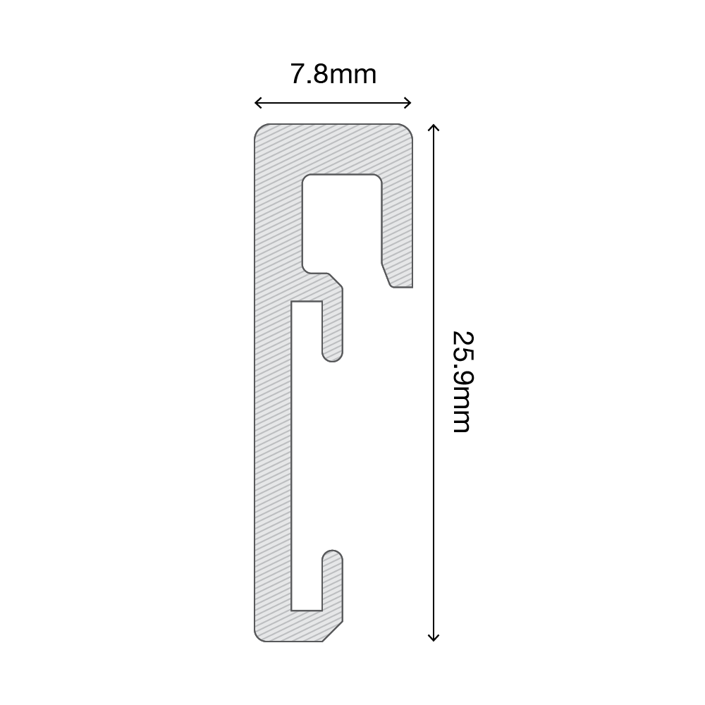 Premium Silver Aluminum Frame 490x678mm - Lightweight & Durable for Picture, Poster, and Art Display - Perfect for Home, Office, and Gallery Decor