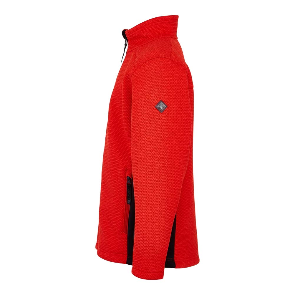 Spyder Boys Encore Fleece Jacket - Kids Full Zip Hooded Jacket for Outdoor Activities, School & Playtime | Warm & Comfortable Winter Coat