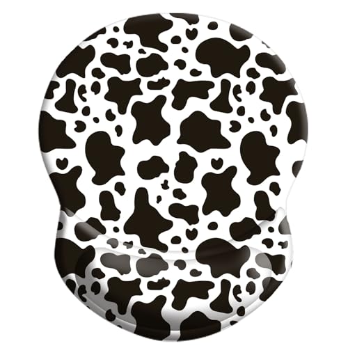White Black Cow Texture Pattern