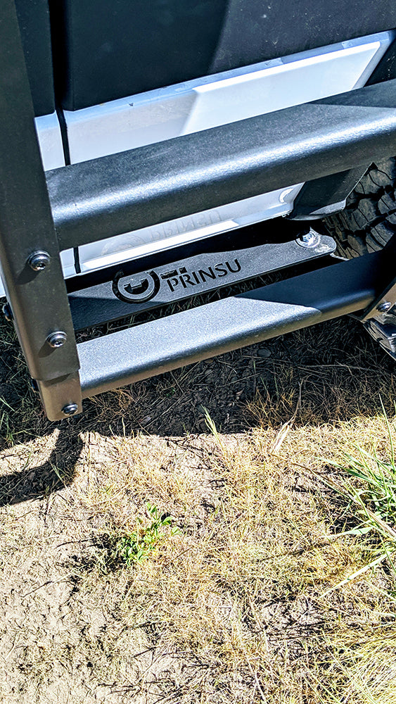 Mercedes Benz Sprinter Van 144 Ladder 14 Present - Heavy Duty Roof Rack for Cargo & Equipment | Perfect for Commercial Work Vans, Delivery Services & Adventure Vehicles