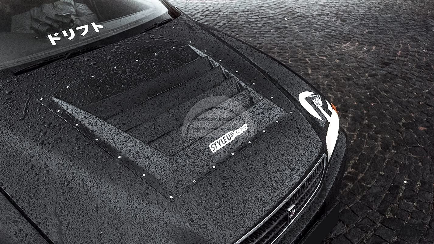 URAS DMAX Universal Hood Vent Bonnet Scoop - High-Performance Airflow Upgrade for Trucks & SUVs - Perfect for Off-Roading & Engine Cooling