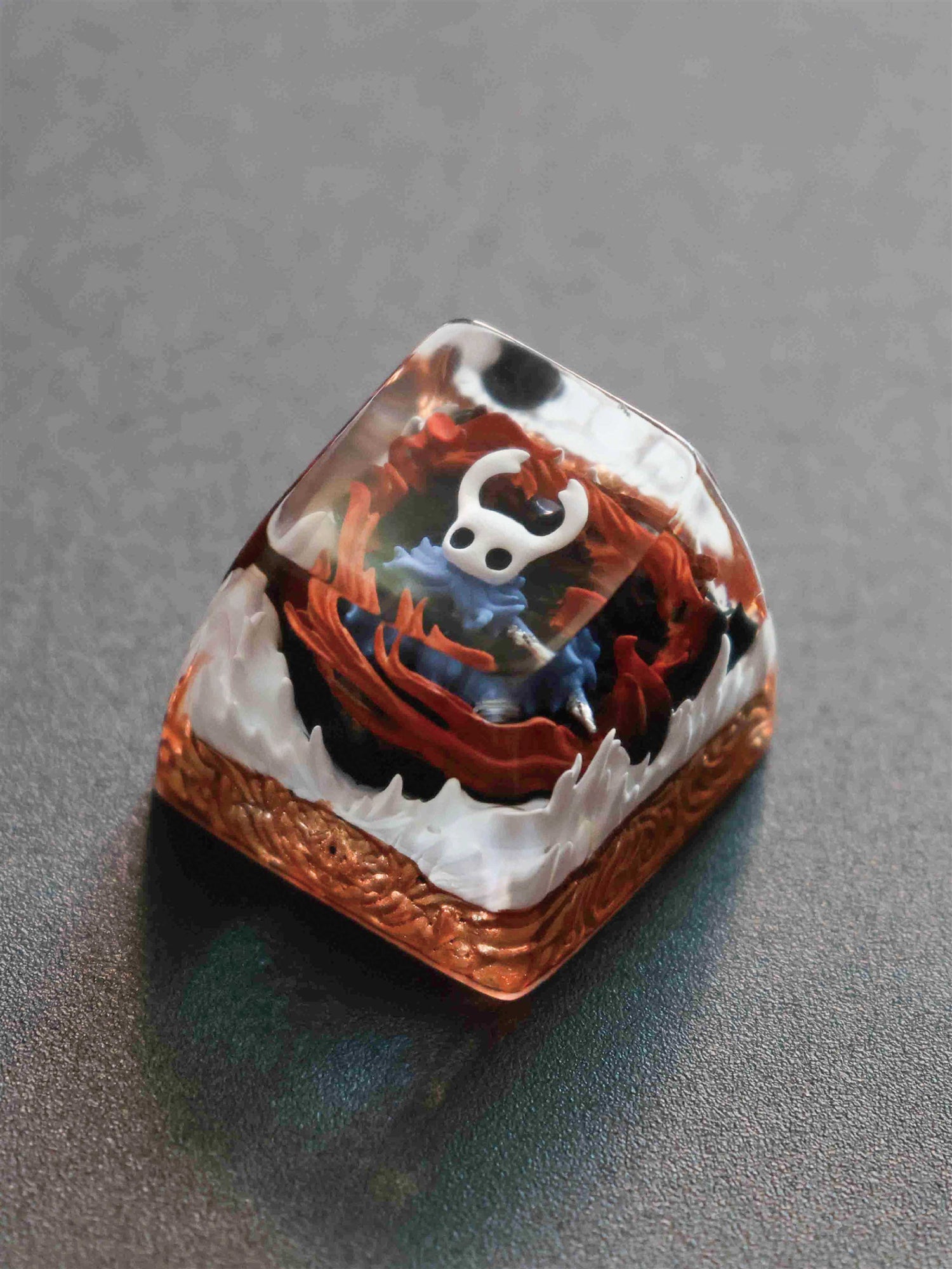 Hollow Knight Crystal Glue Keycaps - Customized Game Art Keycaps for Mechanical Keyboards - Perfect for Gaming, Typing, and PC Setup Decoration