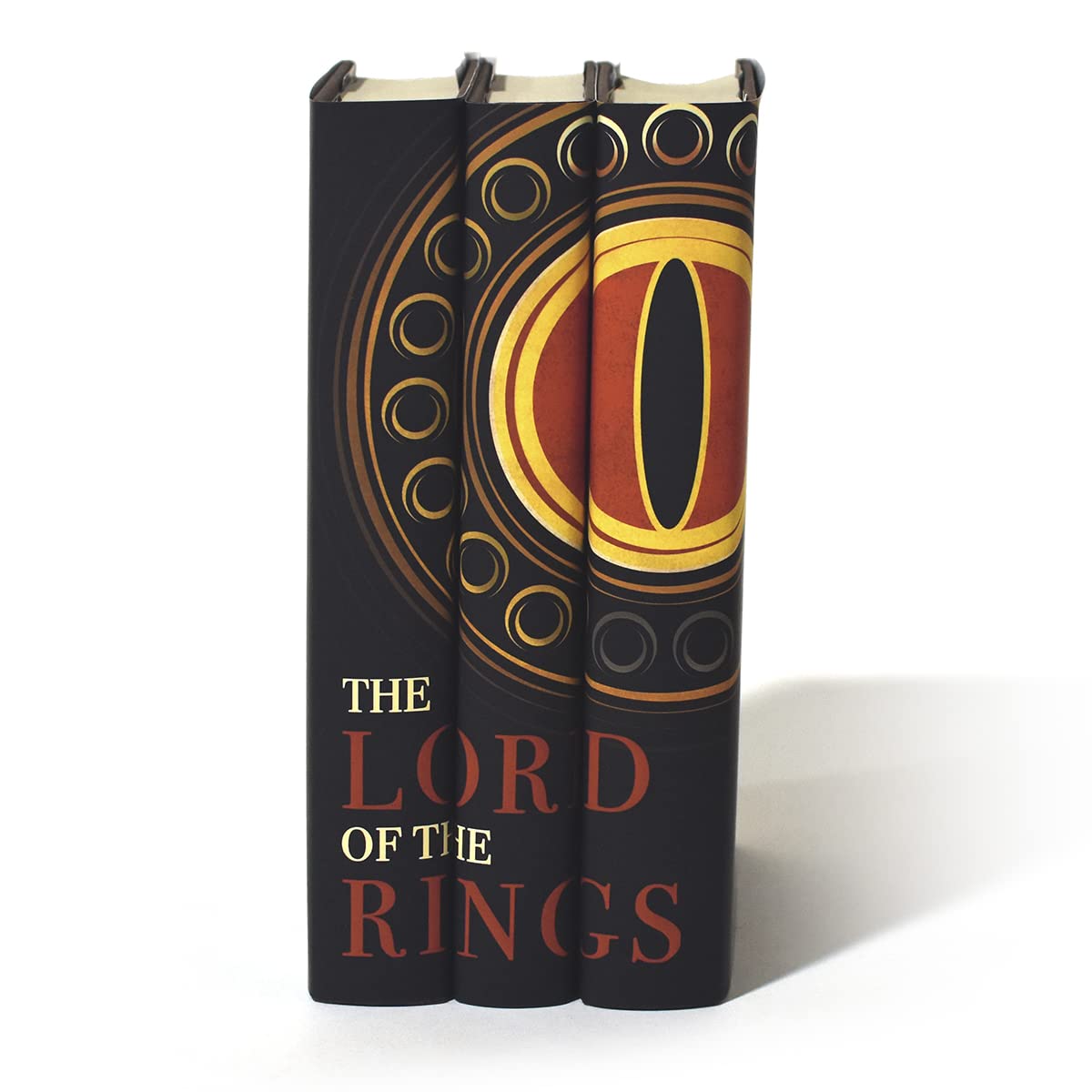 The Lord of The Rings Trilogy 3-Book Set - Special Collector's Edition by J.R.R. Tolkien - Black Hardcover | Perfect for Fantasy Book Lovers & Home Library Displays