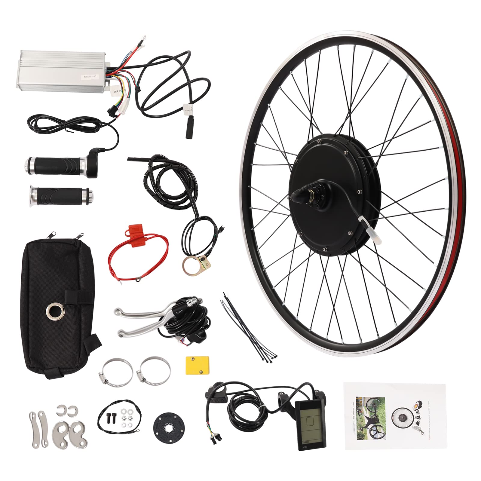 **Mignonnememe 1200W Electric Bike Conversion Kit - 25