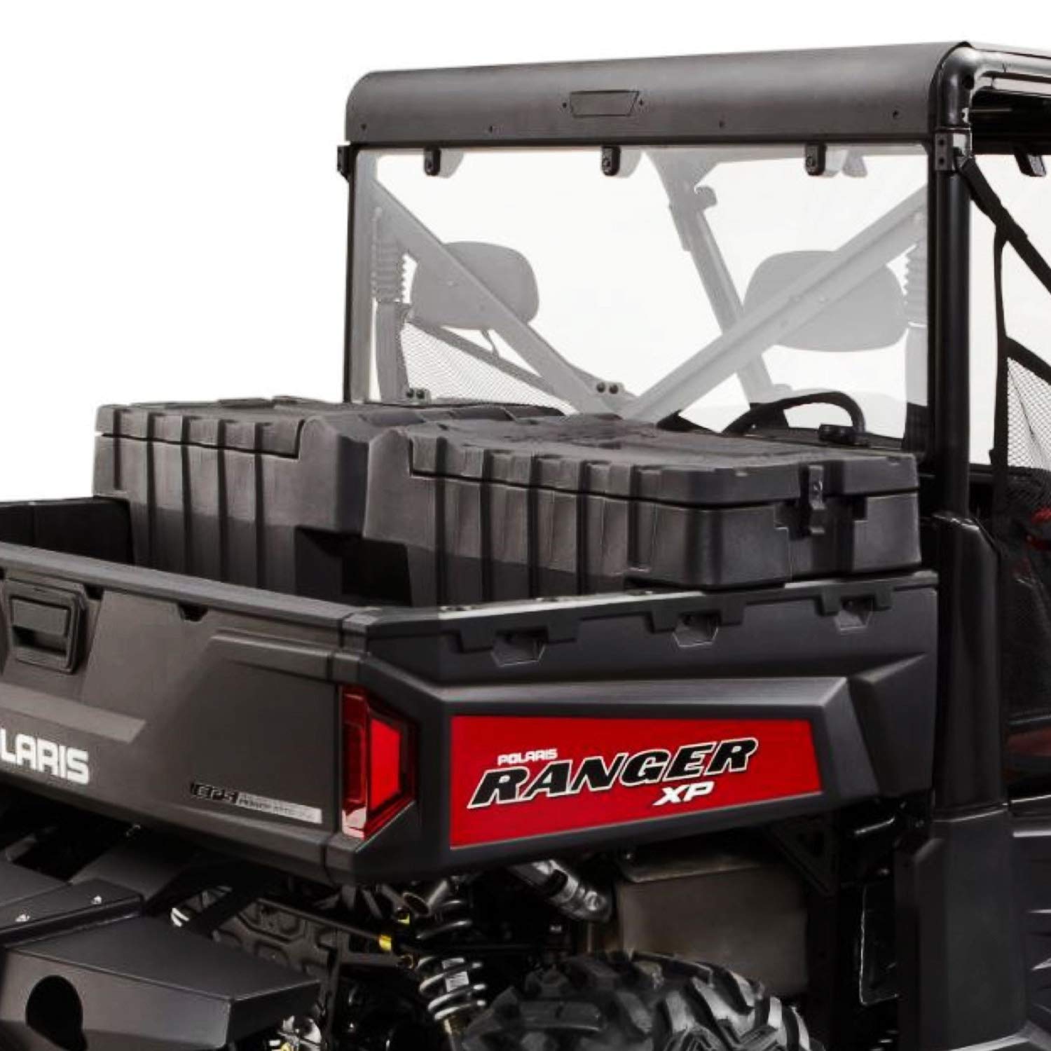 Polaris 2877033 Premium Lock & Ride Storage Box for Ranger Crew XP 400 500 570 800 - Secure Waterproof ATV/UTV Gear Storage for Outdoor Adventures & Hunting
