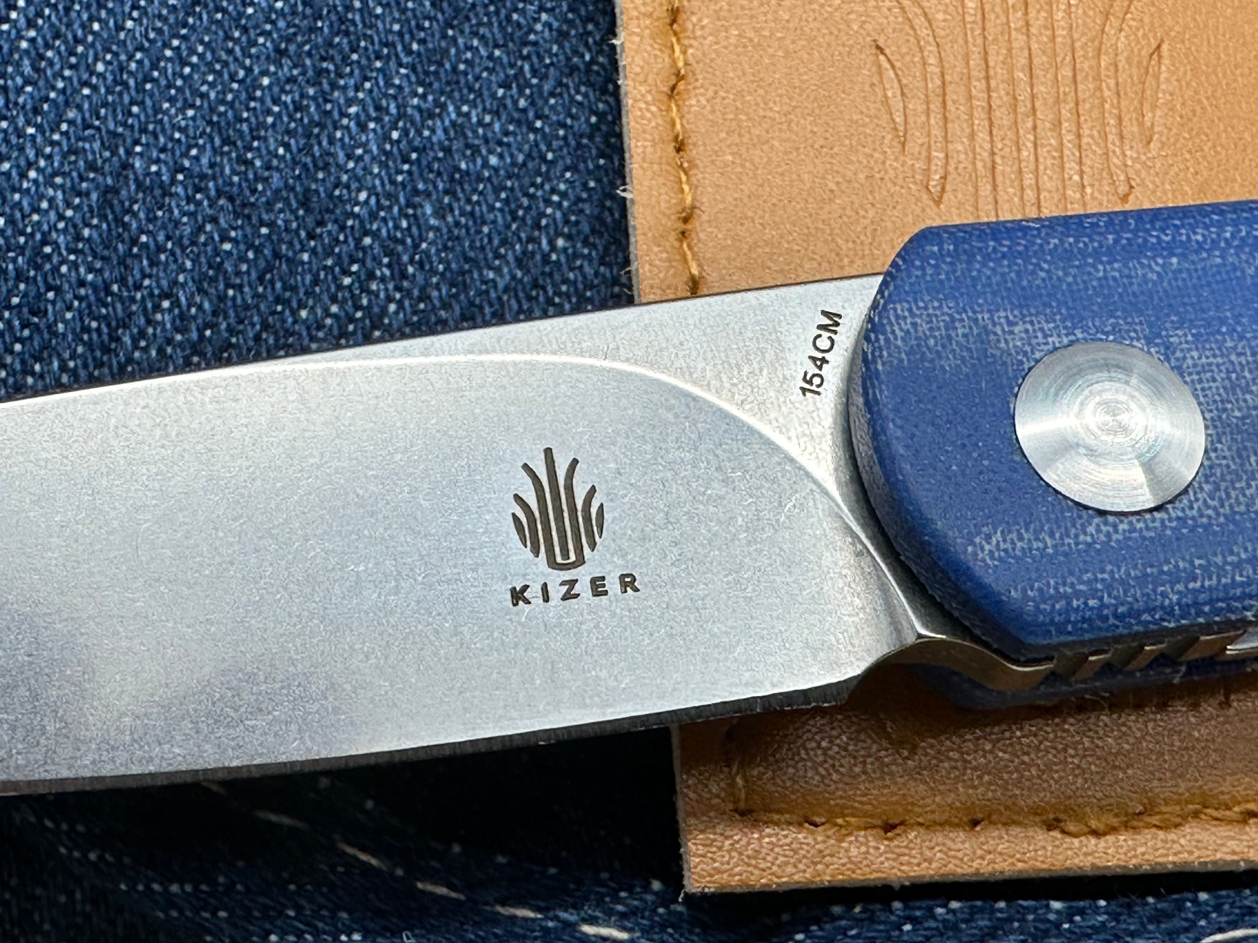 Kizer Feist Liner Lock Folding Pocket Knife - 2.8
