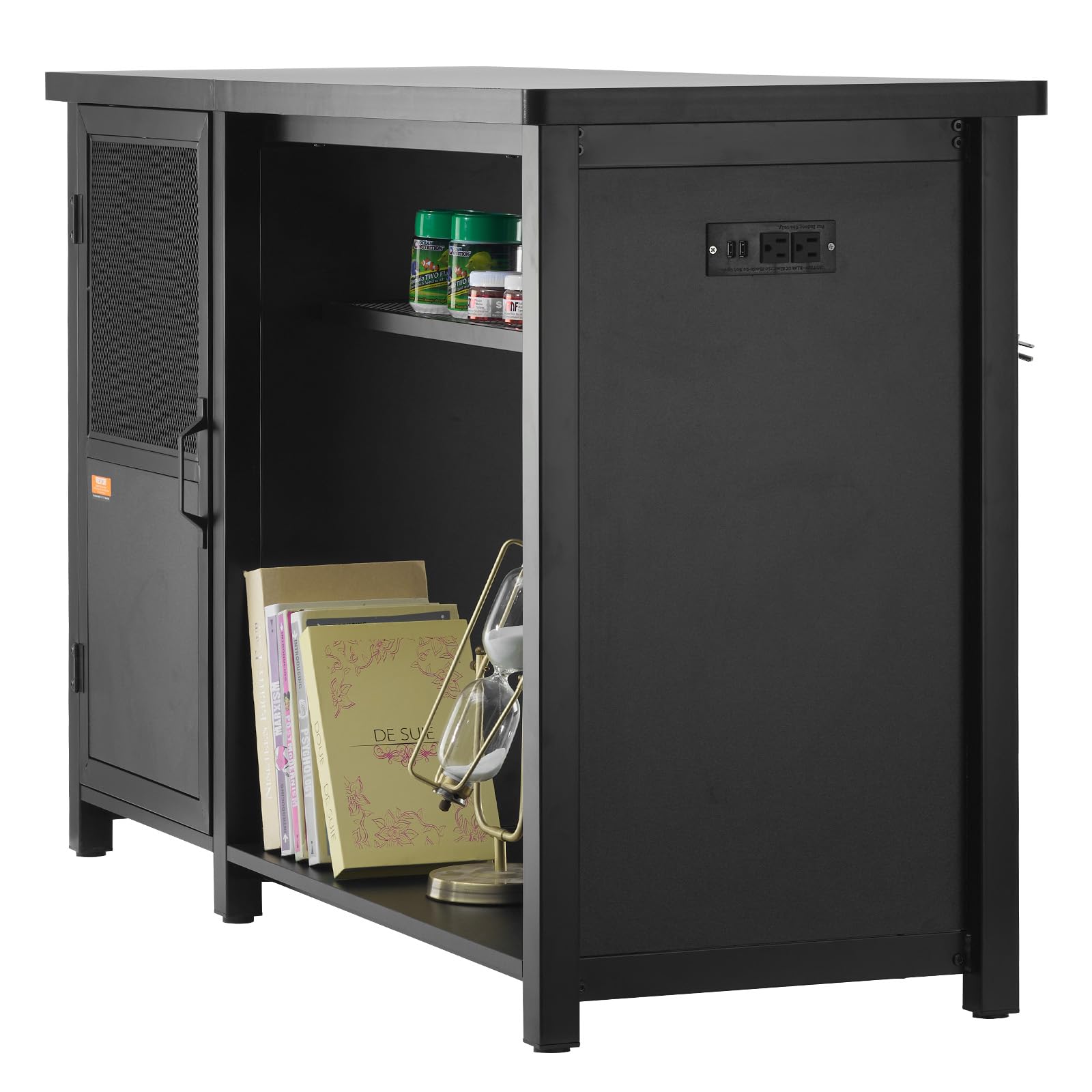 VEVOR 75 Gallon Aquarium Stand - Heavy Duty Steel & MDF Fish Tank Stand for Reptiles & Turtles (52