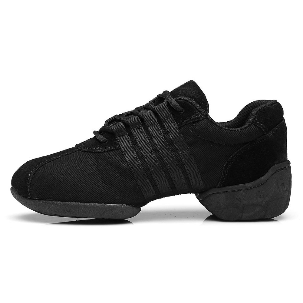 Hipposeus Women's Breathable Dance Sneakers - Modern Jazz & Fitness Shoes for Women - Lightweight Comfortable T01 Model - Perfect for Dance Classes, Workouts & Casual Wear