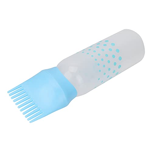 Professional Hair Salon Squeeze Bottle & Tooth Comb Cover - Soft, Refillable Shampoo Applicator for Hair Dye, Conditioner & Styling Products | Perfect for Salon Use, Home Hair Care & DIY Hair Treatments