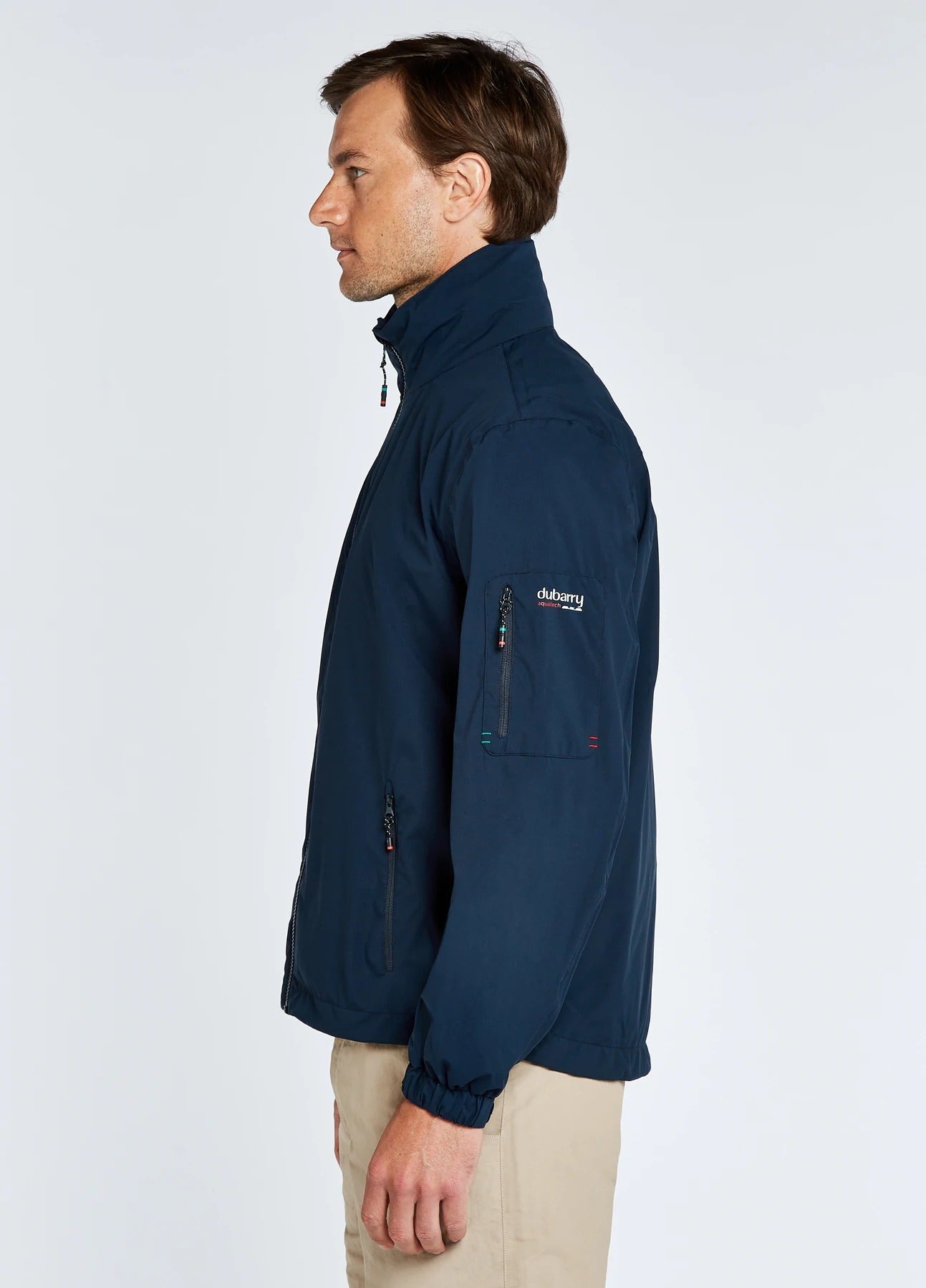 DUBARRY Levanto Waterproof Crew Jacket for Men & Women | Windproof Raincoat with Fleece Lining | Outdoor Hiking, Camping & Daily Wear (Online Exclusive)