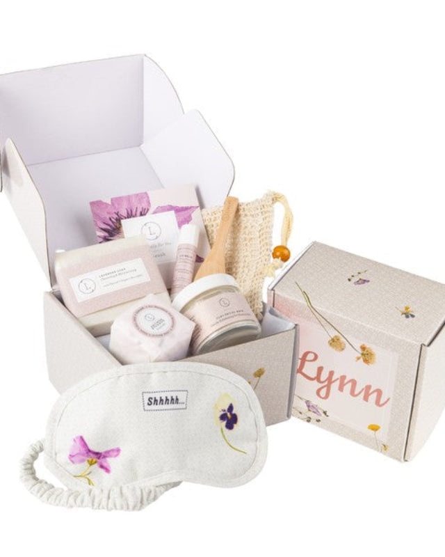Lavender Spa Gift Set for Women - Relaxing Aromatherapy Bath & Body Care Set - Made in USA - Perfect for Self-Care, Birthday Gifts & Stress Relief