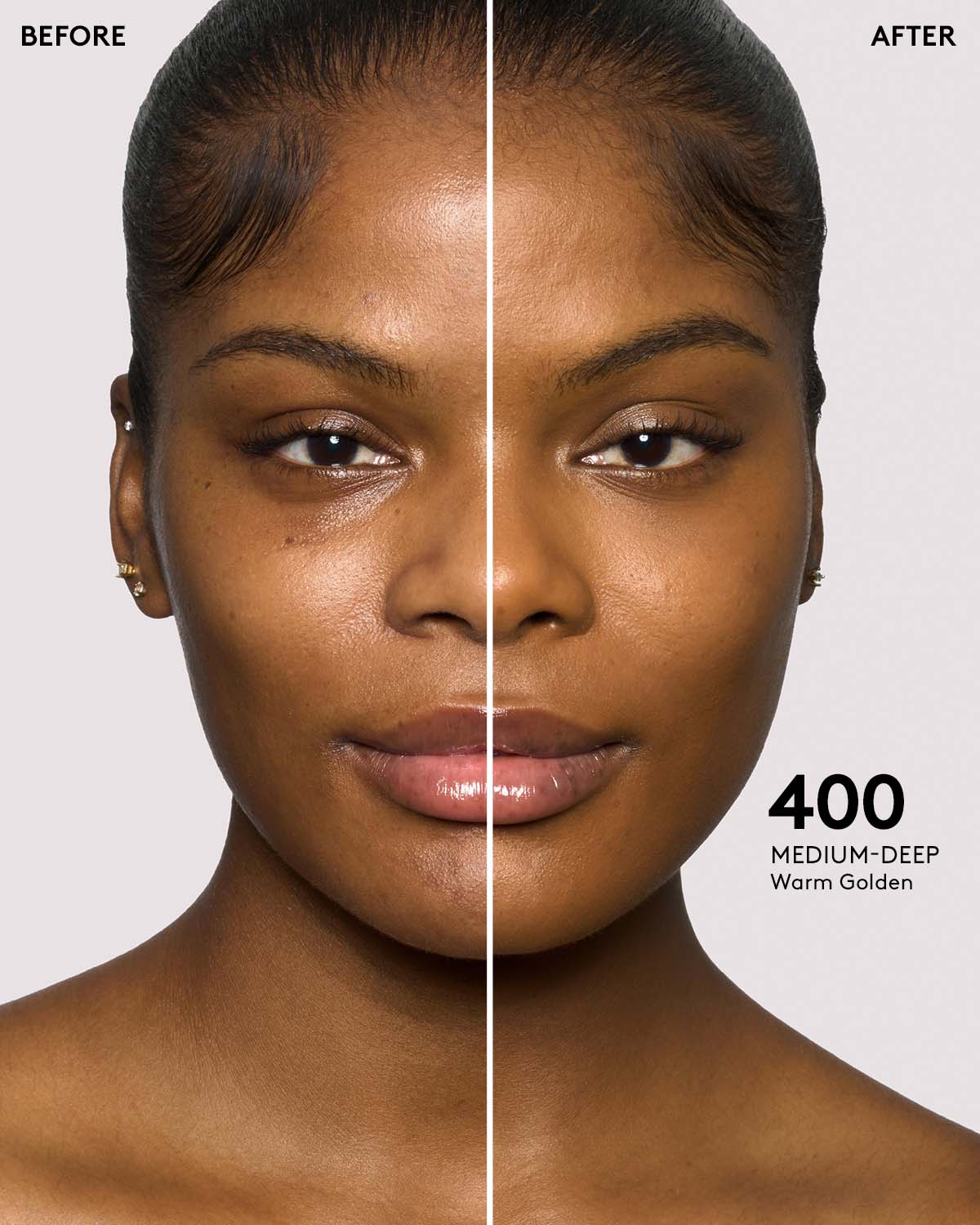 Soft'lit Naturally Luminous Longwear Foundation - 400 | Lightweight Full Coverage Liquid Makeup for Flawless Skin | Perfect for Daily Wear & Special Occasions