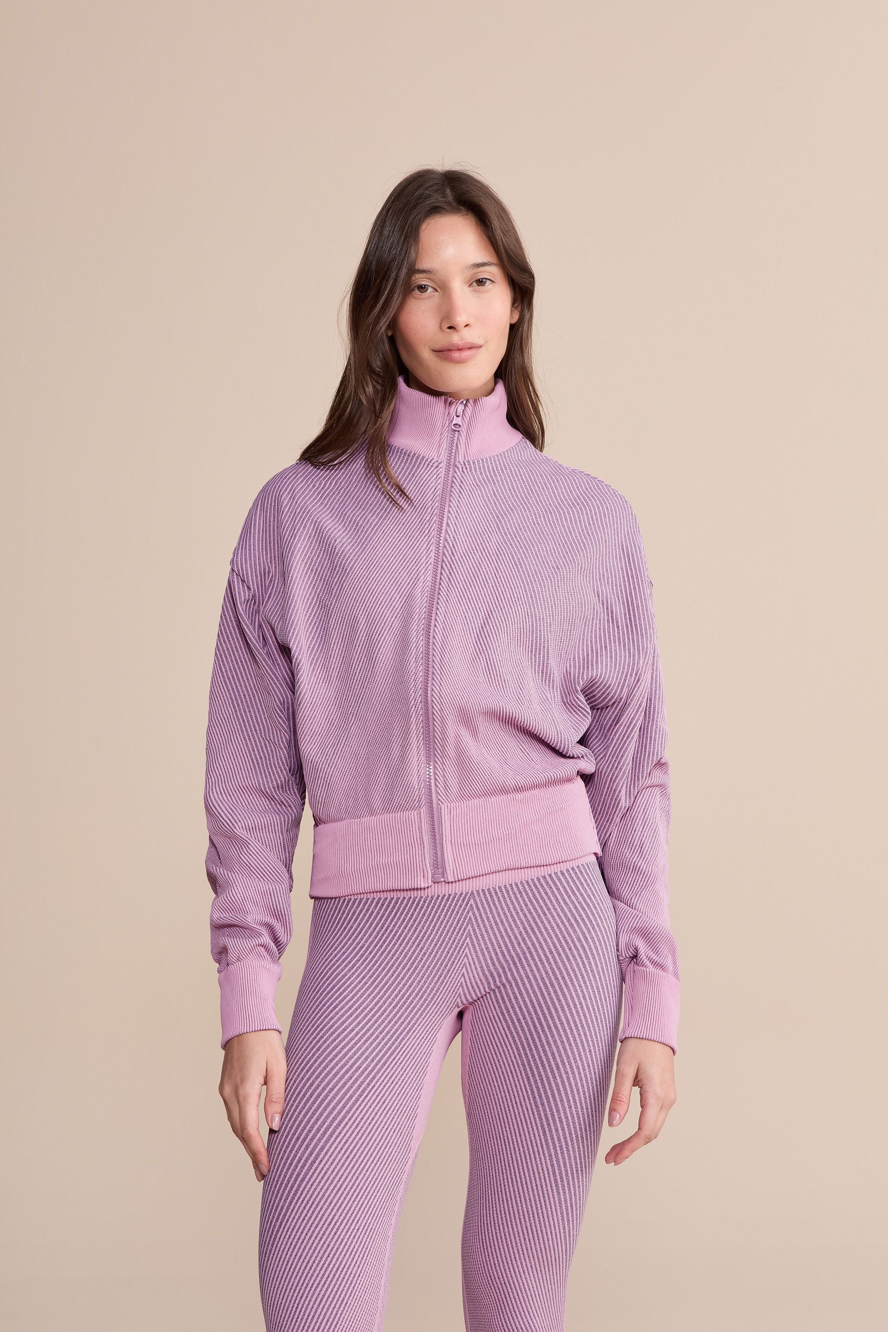 Seamless Diagonal Jacket for Women - Lightweight Water-Resistant Windbreaker with Hood - Perfect for Hiking, Running & Outdoor Activities