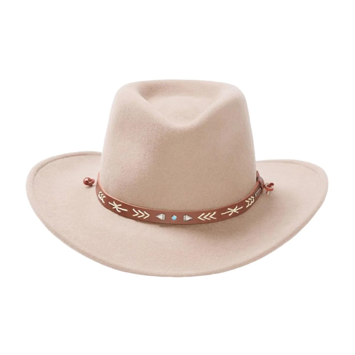 Stetson Men's Twisted Straw Cowboy Hat - Western Style Sun Hat for Outdoor, Rodeo, and Country Music Festivals